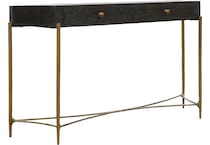  black occasional tables all   