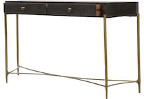  black occasional tables all   