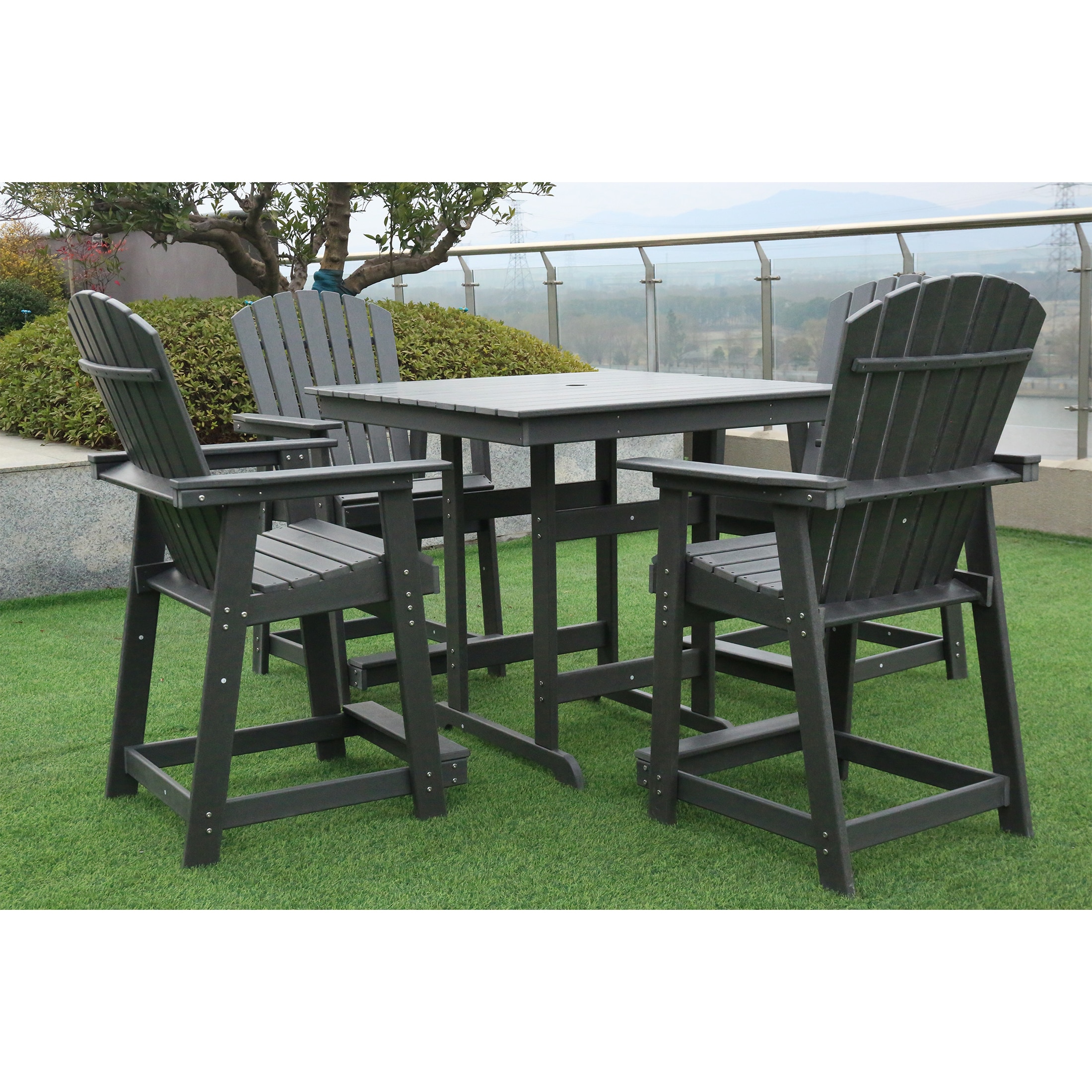 Hope 5 Piece Outdoor Pub Set