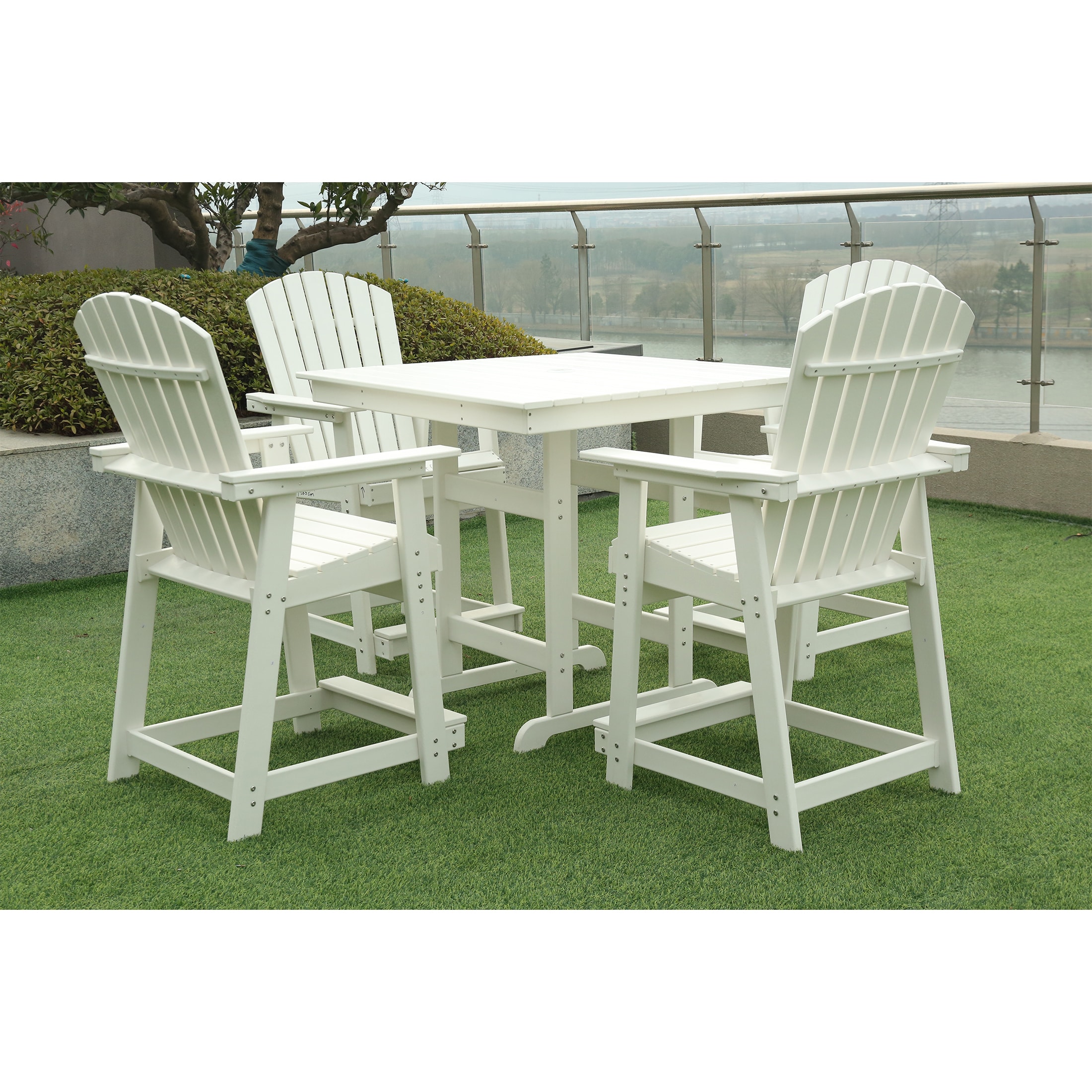 Hope 5 Piece Outdoor Pub Set