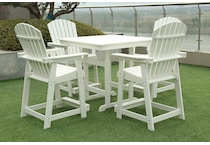 Hope 5 Piece Outdoor Pub Set