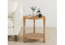  brown occasional tables all   