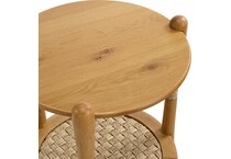  brown occasional tables all   