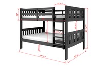  gray kids bedroom   