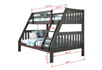  gray kids bedroom   