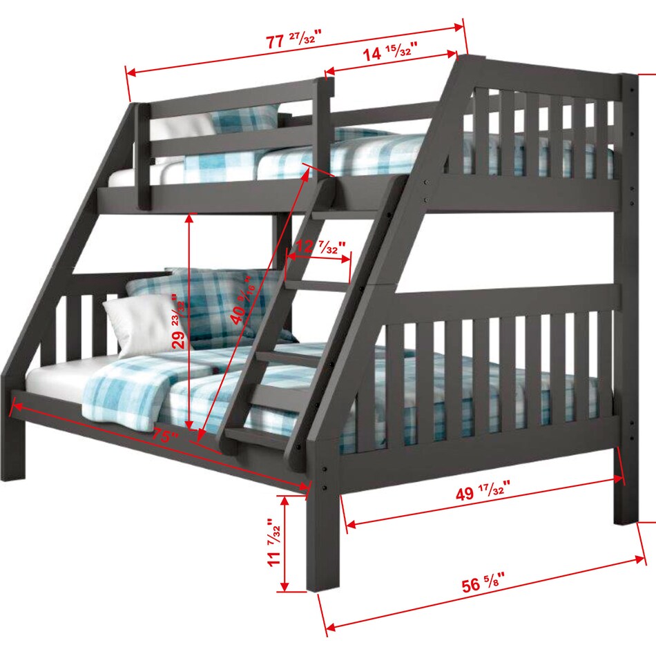  gray kids bedroom   