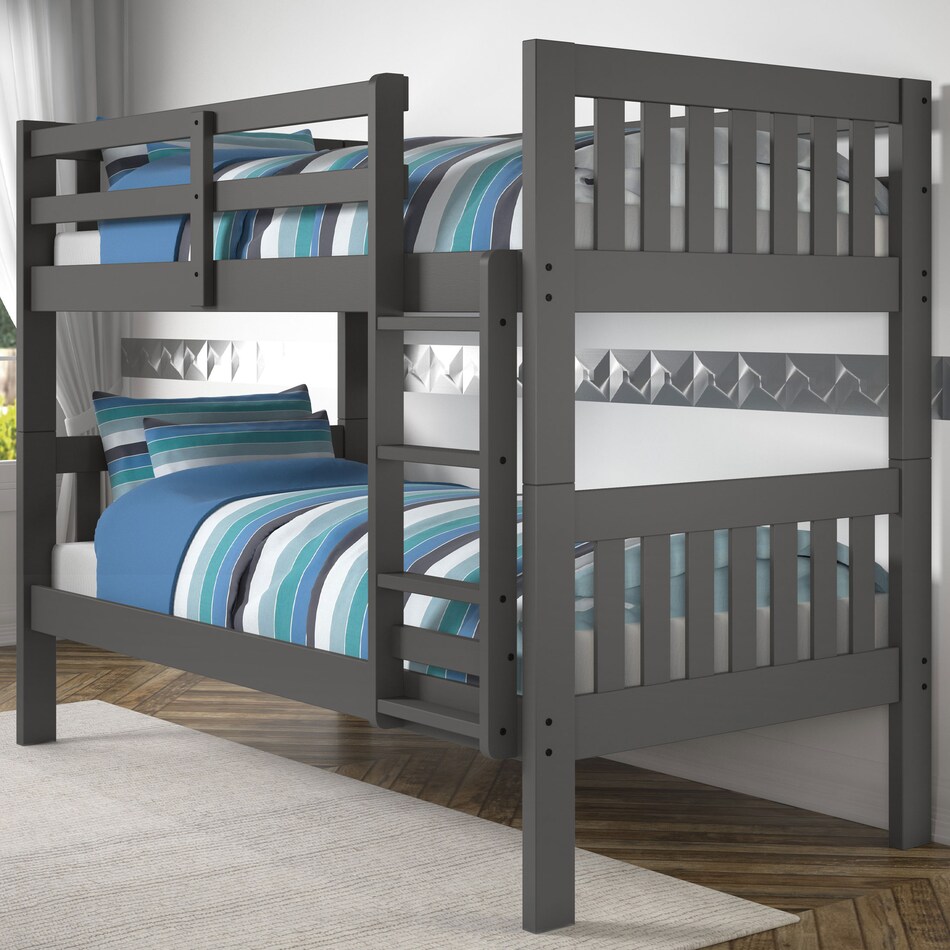  gray kids bedroom   