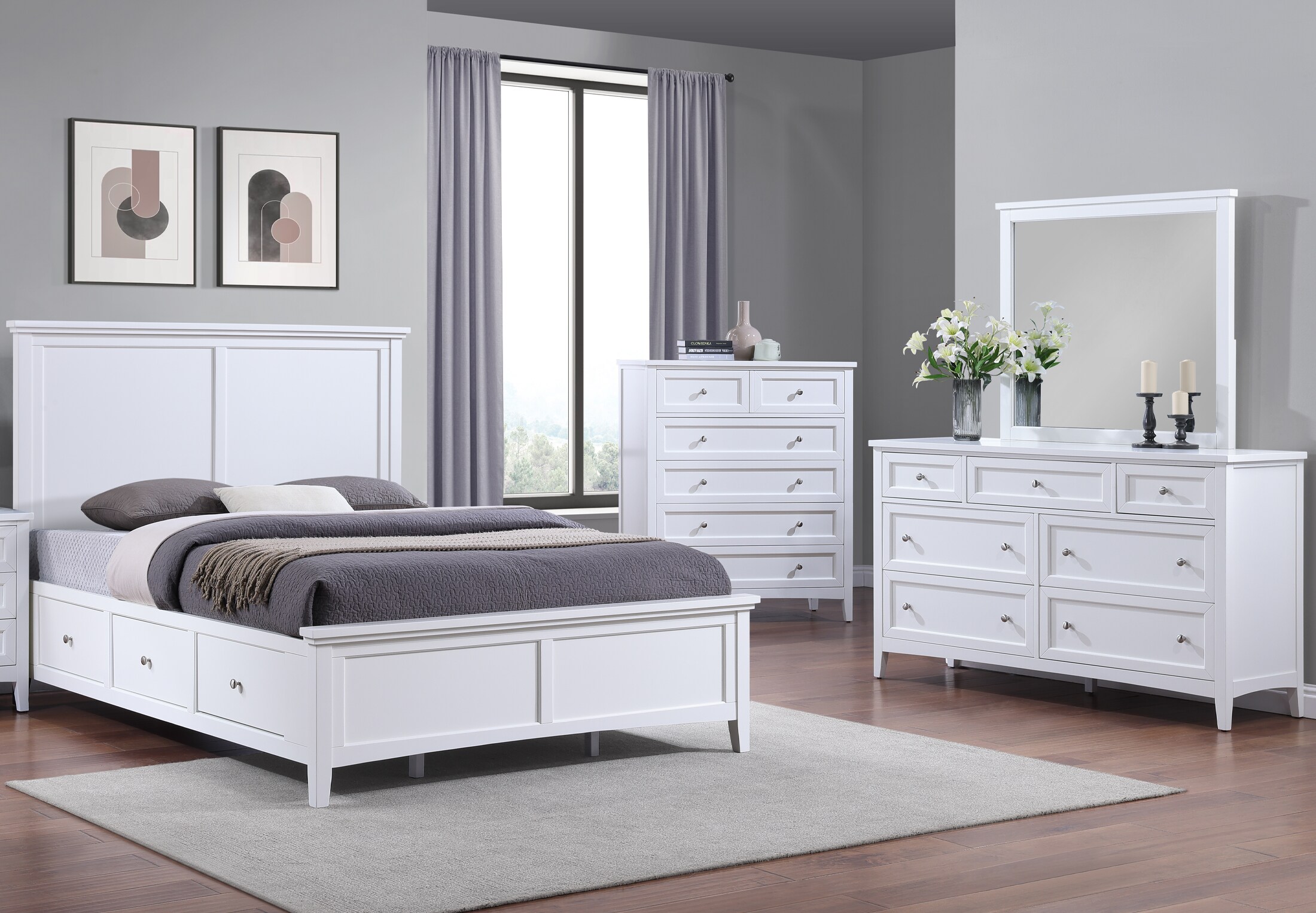 Spencer 2 4 Piece Queen Bedroom