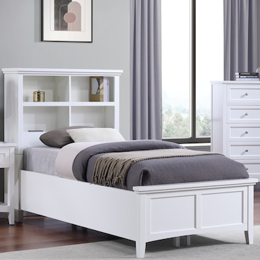 Spencer 2 Twin Bookcase Bed