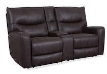  brown loveseat   
