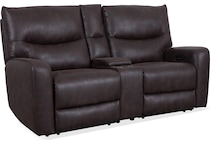  brown loveseat   