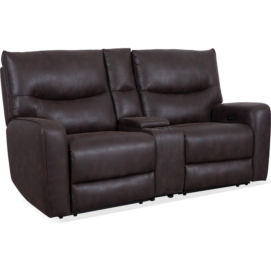  brown loveseat   