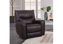  brown recliner   