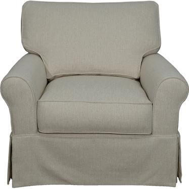 Demigod Slipcover Chair