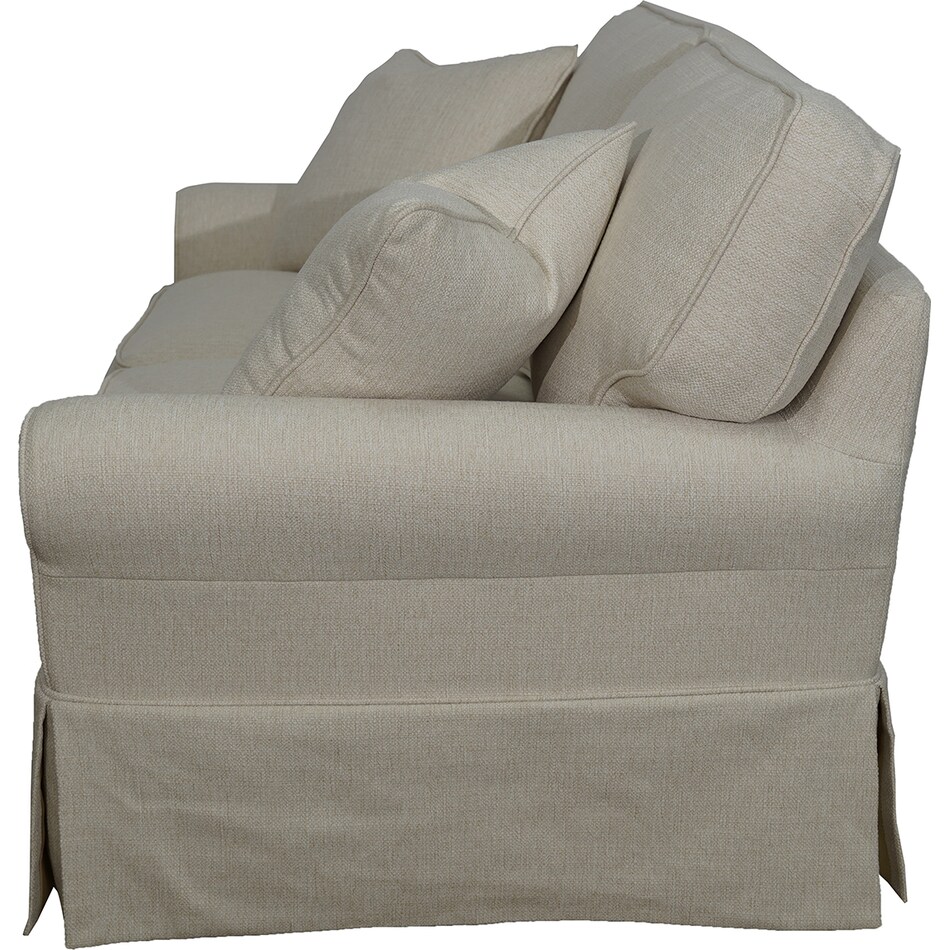  white loveseat   