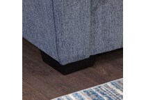  blue loveseat   