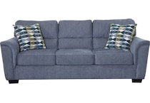  blue sofa   