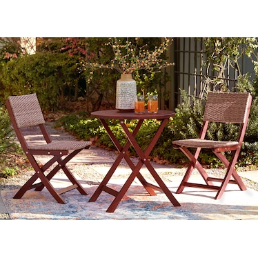 Safari Peak 3 Piece Outdoor Chat Set