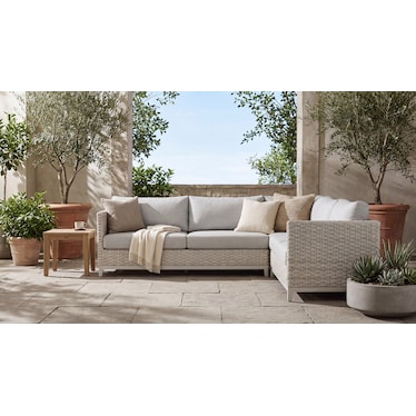 Nevis 3 Piece Outdoor Sectional