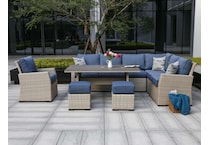 Trout 5 Piece Outdoor Banquette