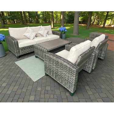 Monaco 4 Piece Outdoor Set