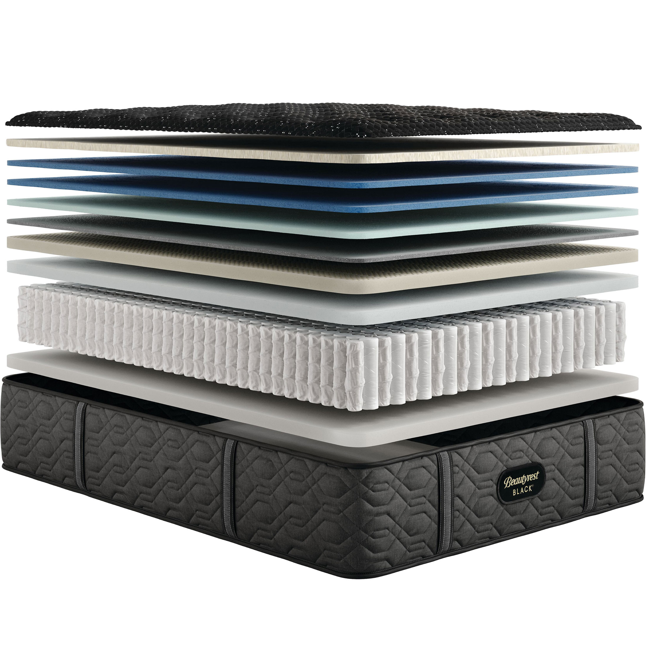 Black Medium Queen Mattress