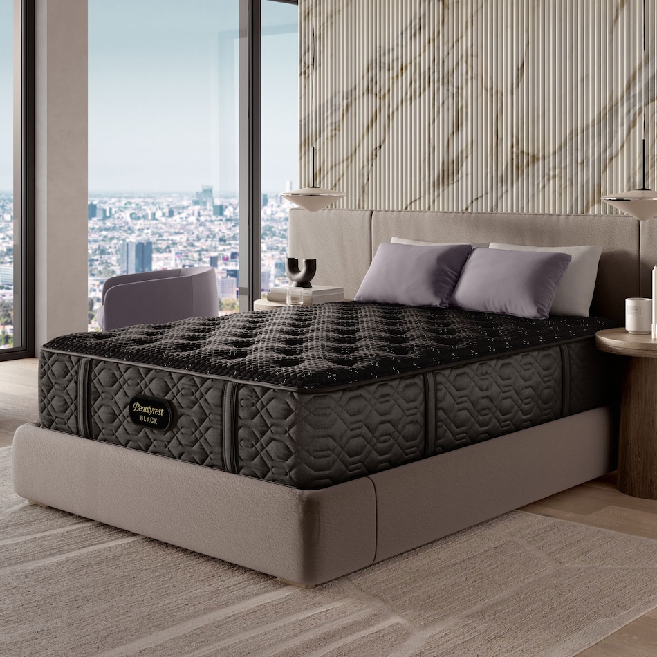 Black Medium King Mattress