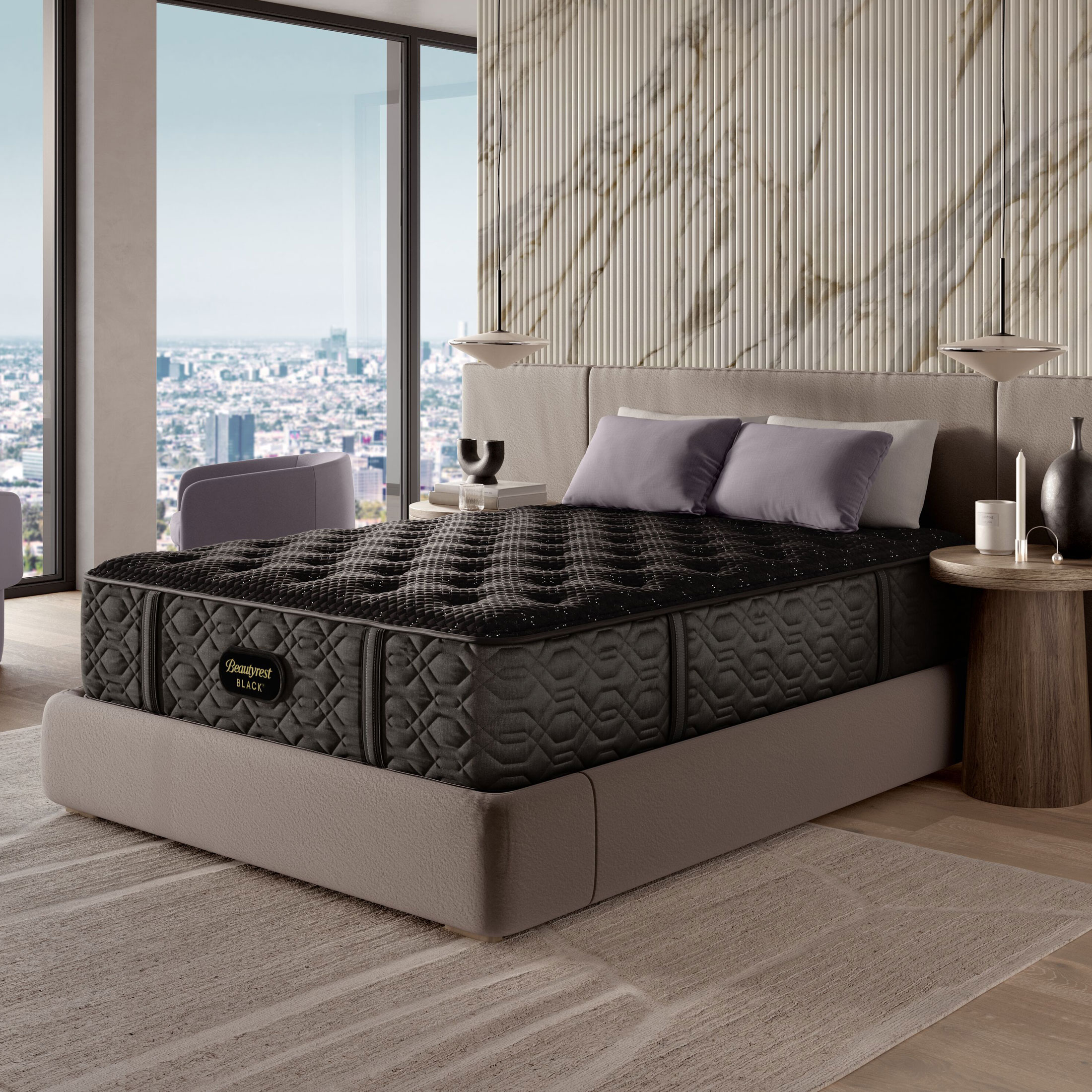 Black Firm King Mattress