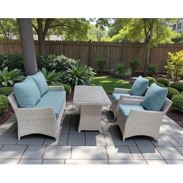 Sea Isle 4 Piece Outdoor Set