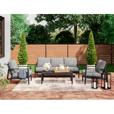 Maroska 4 Piece Outdoor Set