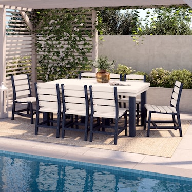 Napa 9 Piece Outdoor Dining Set