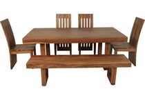  brown dining room   