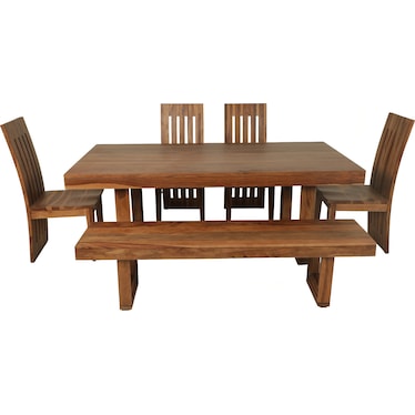 Sahara 6 Piece Dining Set
