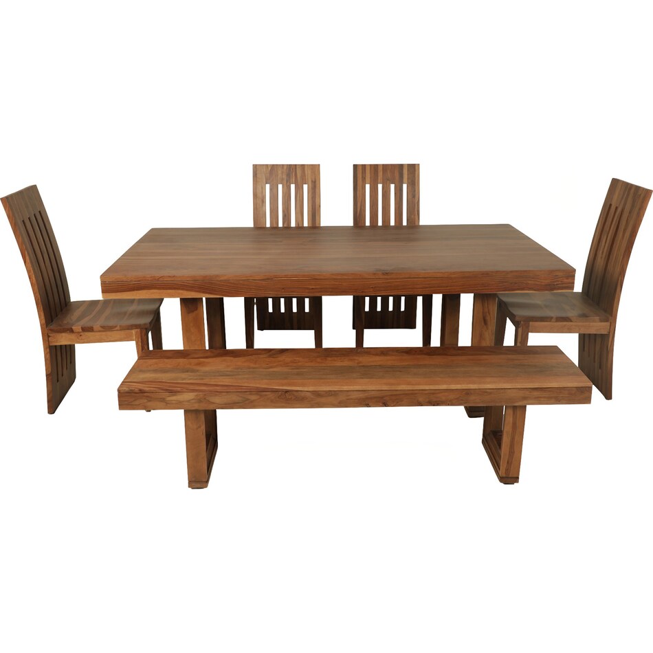  brown dining room   