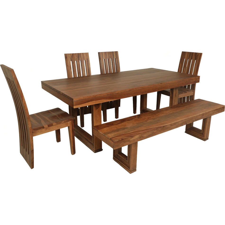  brown dining room   