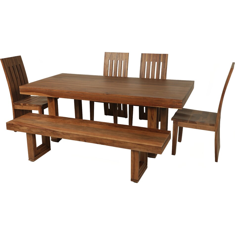  brown dining room   