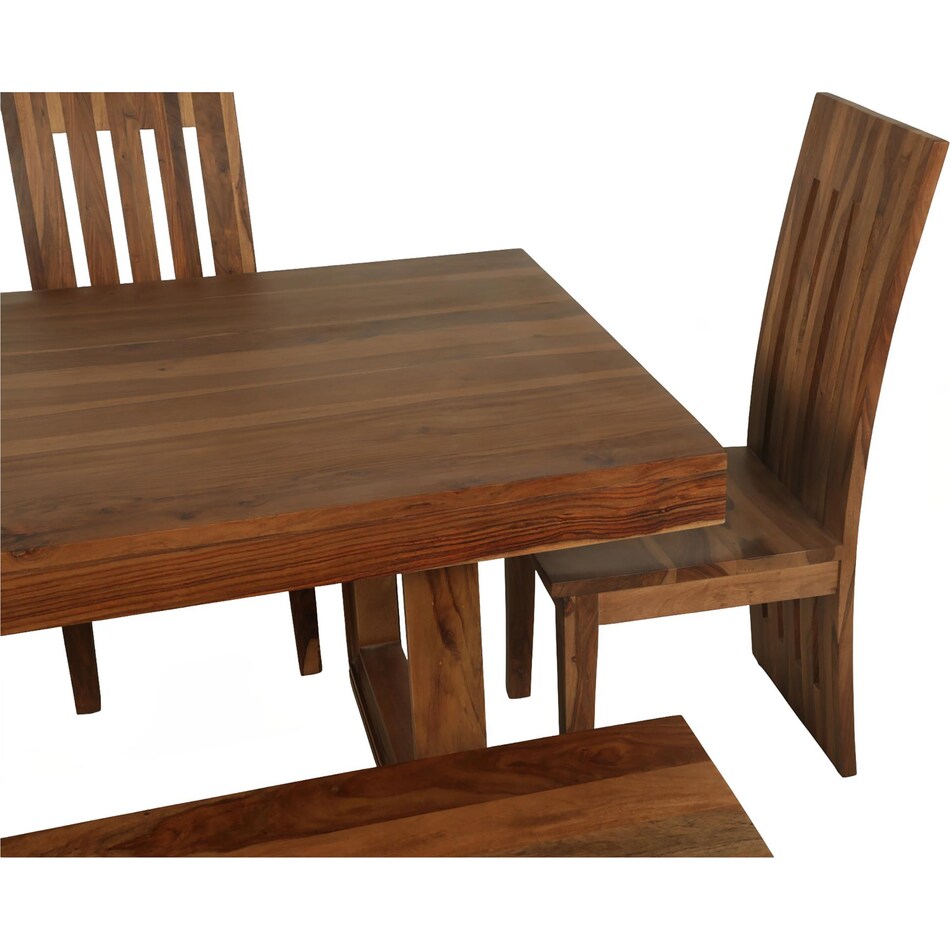  brown dining room   