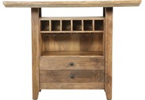  brown pub   bar units   stools   