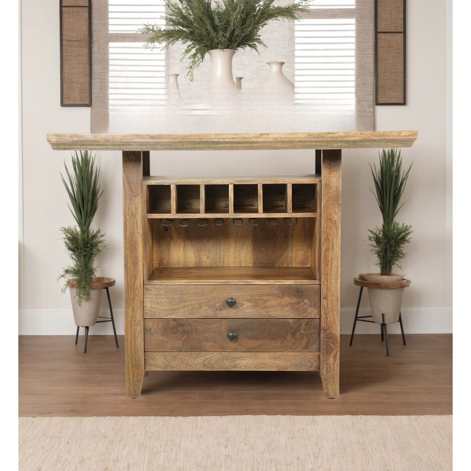  brown pub   bar units   stools   