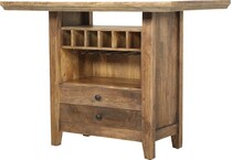  brown pub   bar units   stools   
