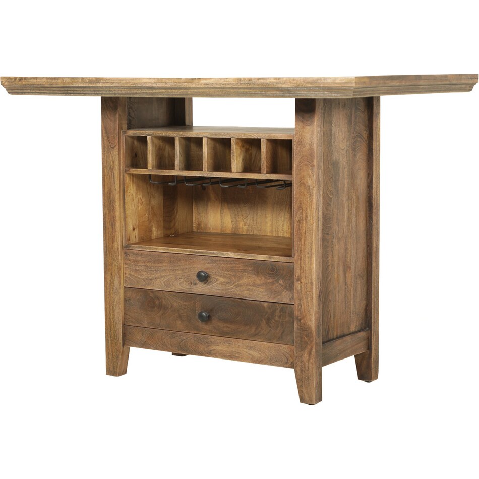  brown pub   bar units   stools   