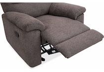  brown recliner   