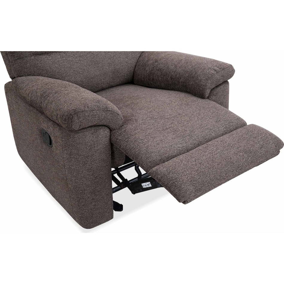  brown recliner   