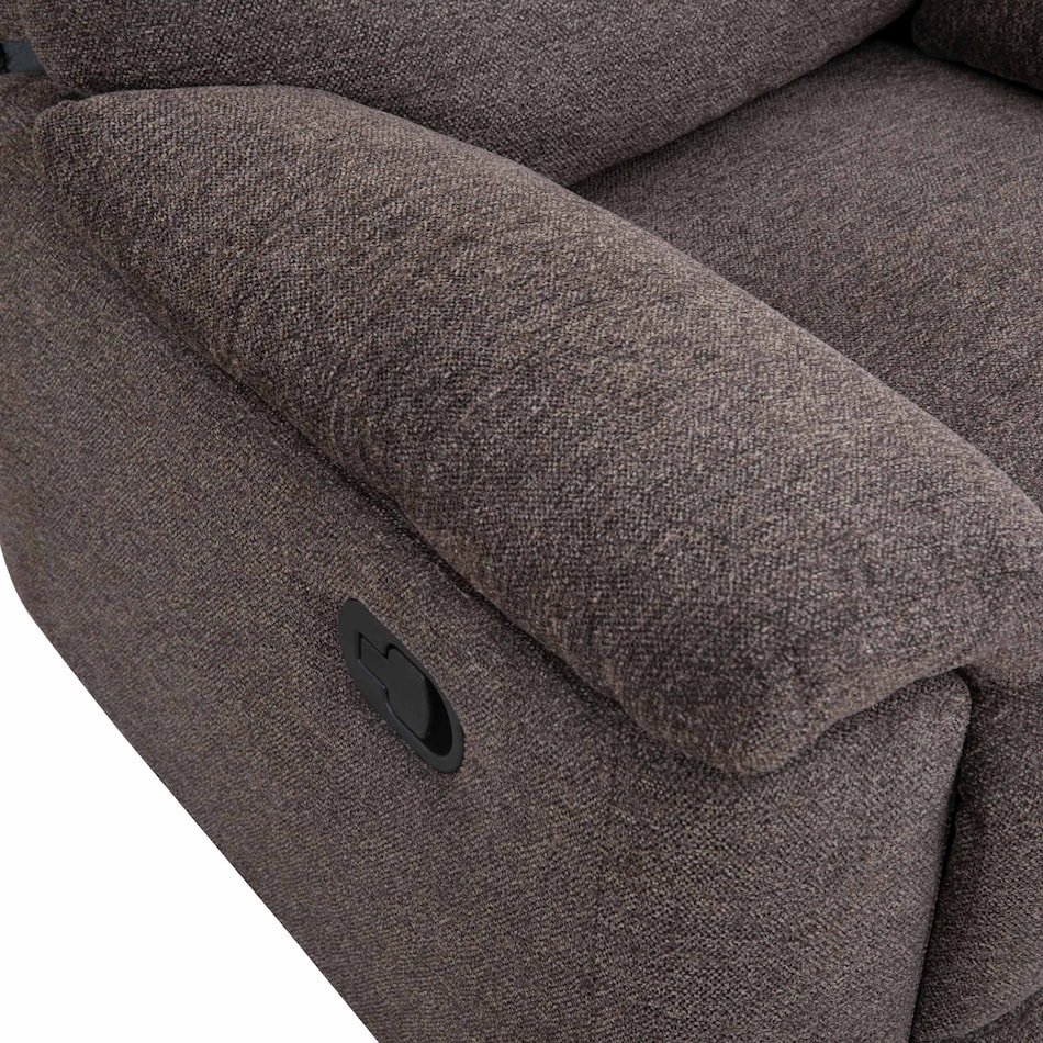  brown recliner   
