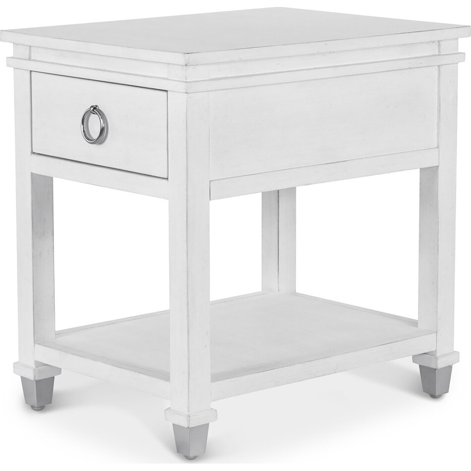  white occasional tables all   