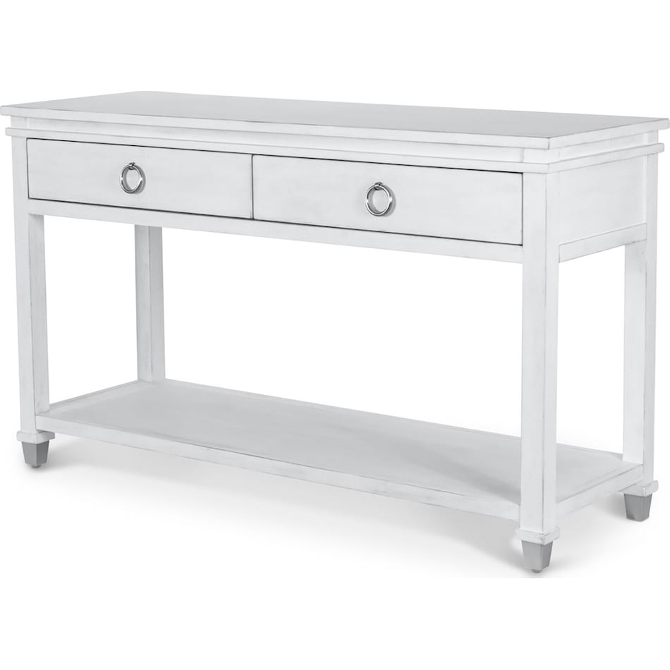  white occasional tables all   