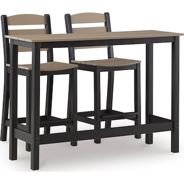 Moondance 3 Piece Outdoor Pub Set