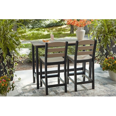 Moondance 3 Piece Outdoor Pub Set