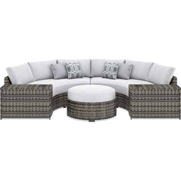 5 Piece Outdoor Sectional