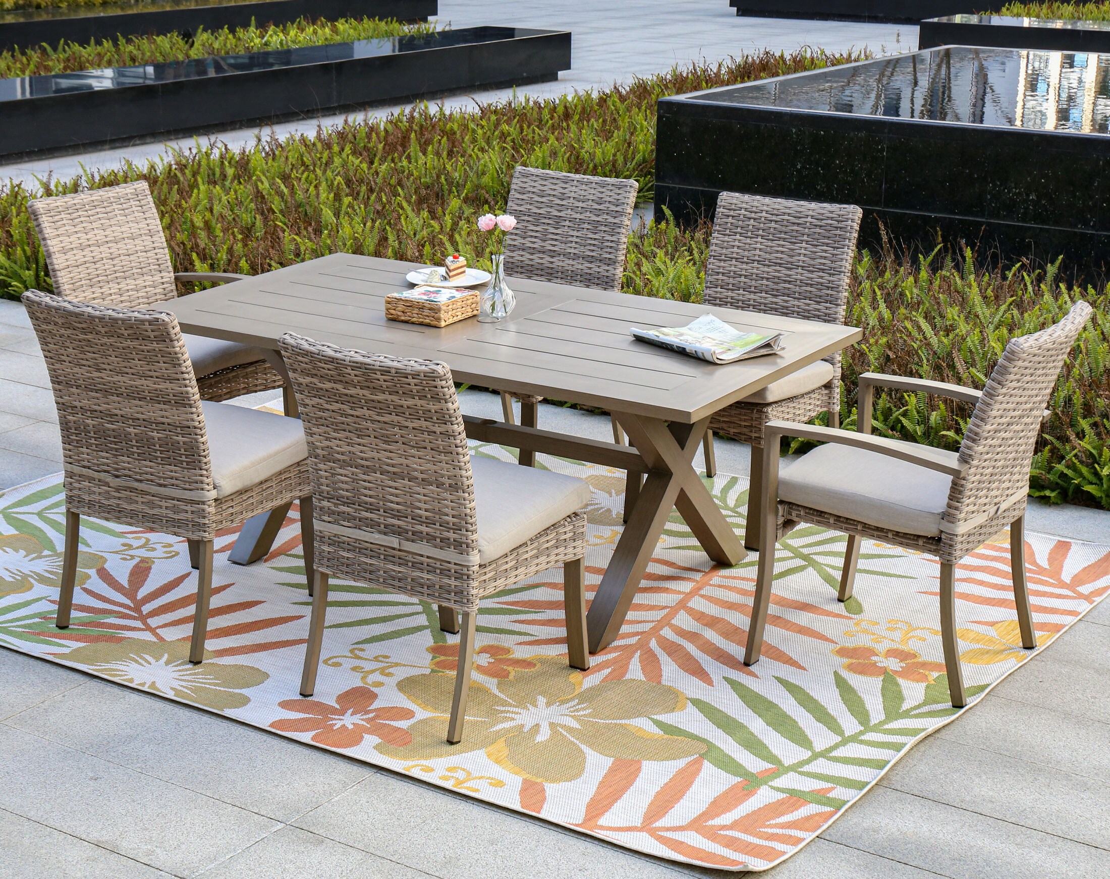 La Palma 7 Piece Outdoor Set